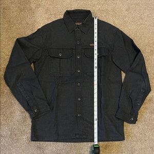 Patagonia Mens Farrier canvas works shirt.